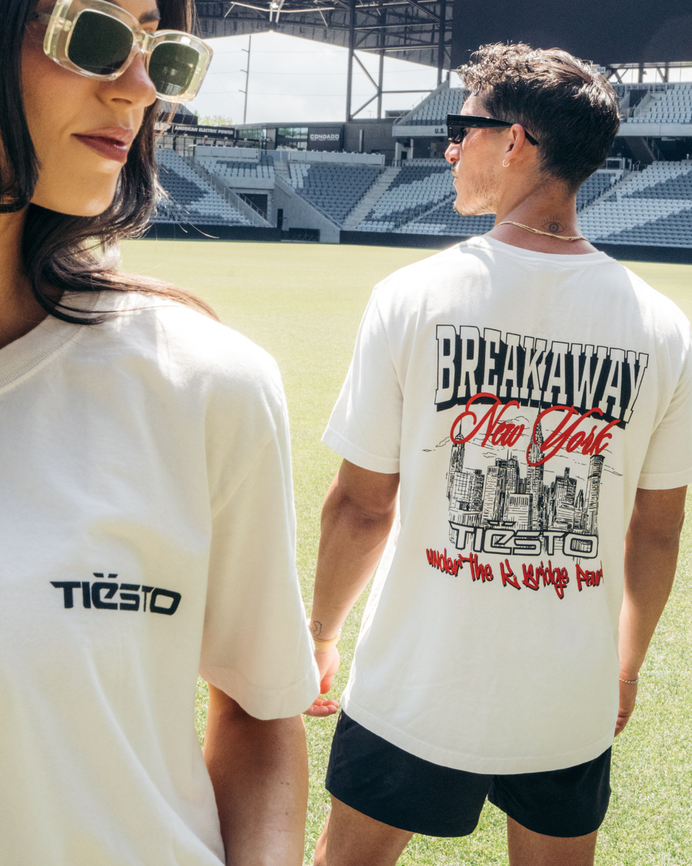 Breakaway x Tiesto NYC Tee - Cream