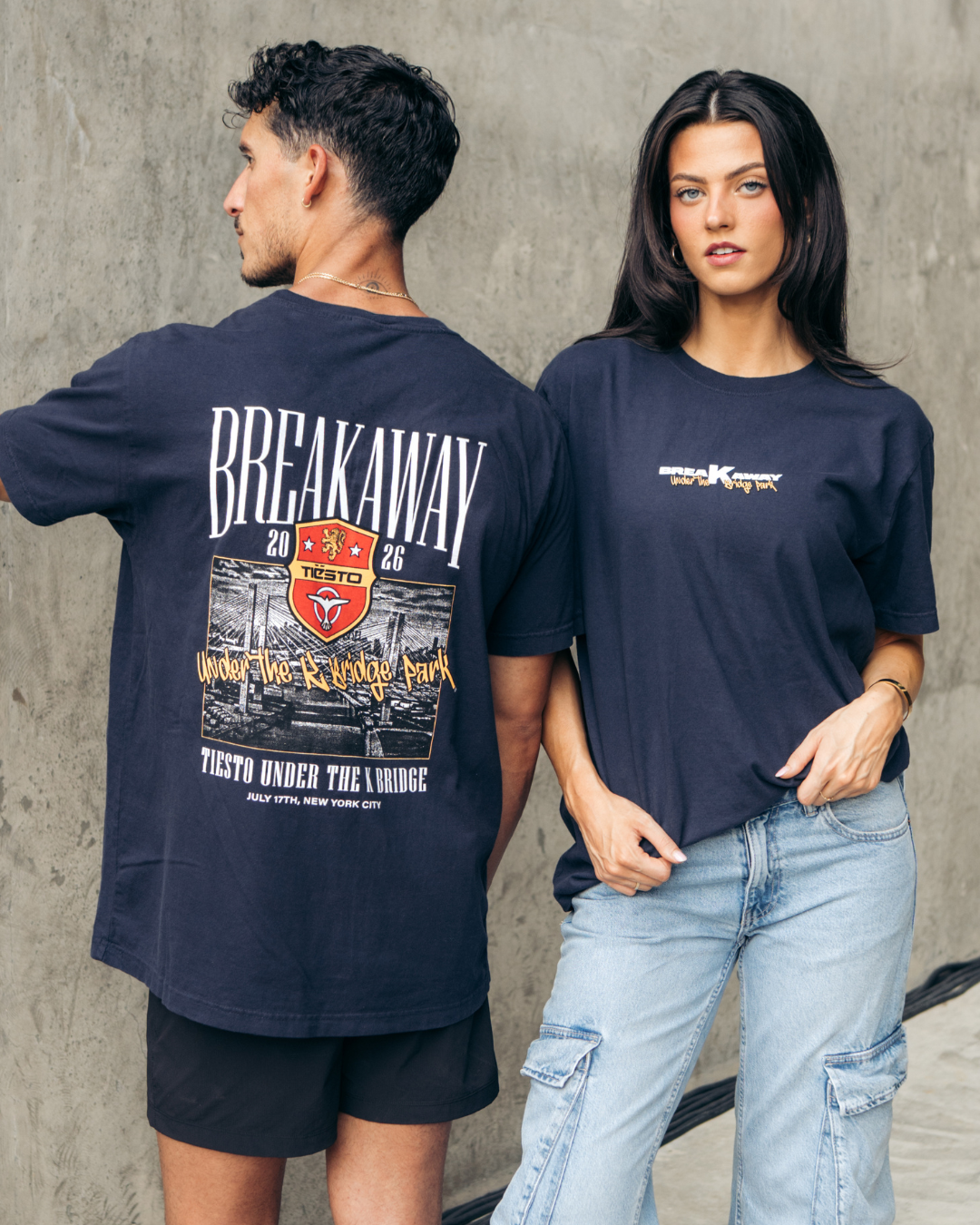 Breakaway x Tiesto NYC Tee - Navy
