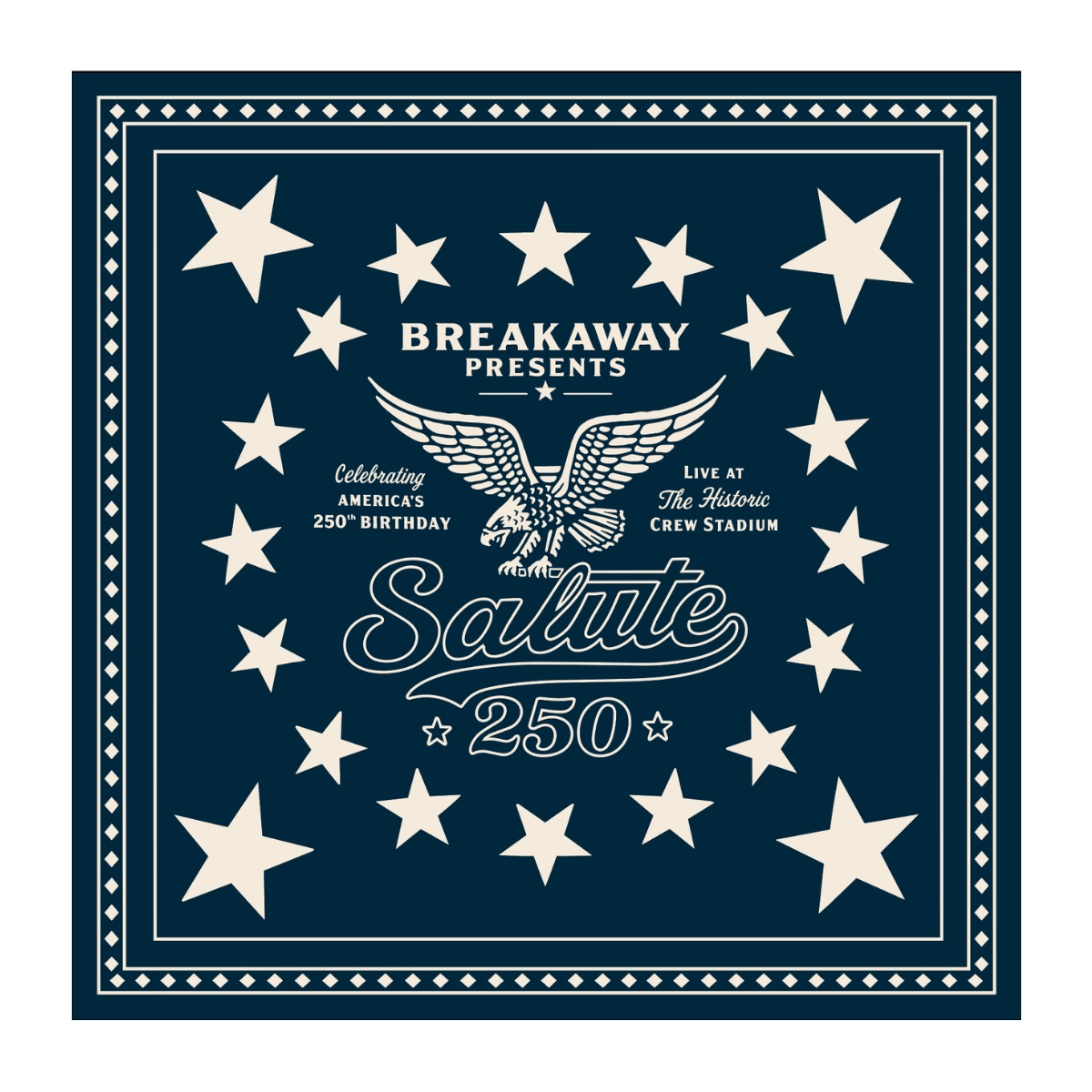 Salute 250 - Blue Bandana
