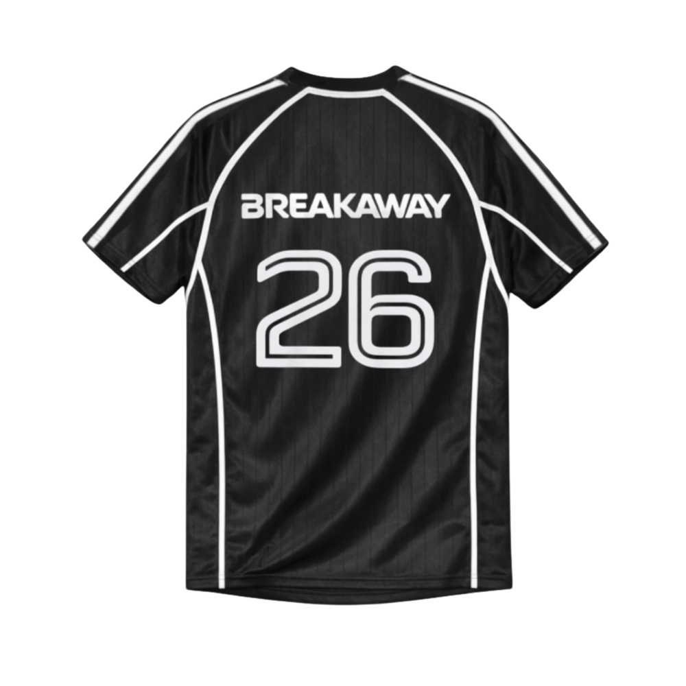 Breakaway Soccer Jersey - Black