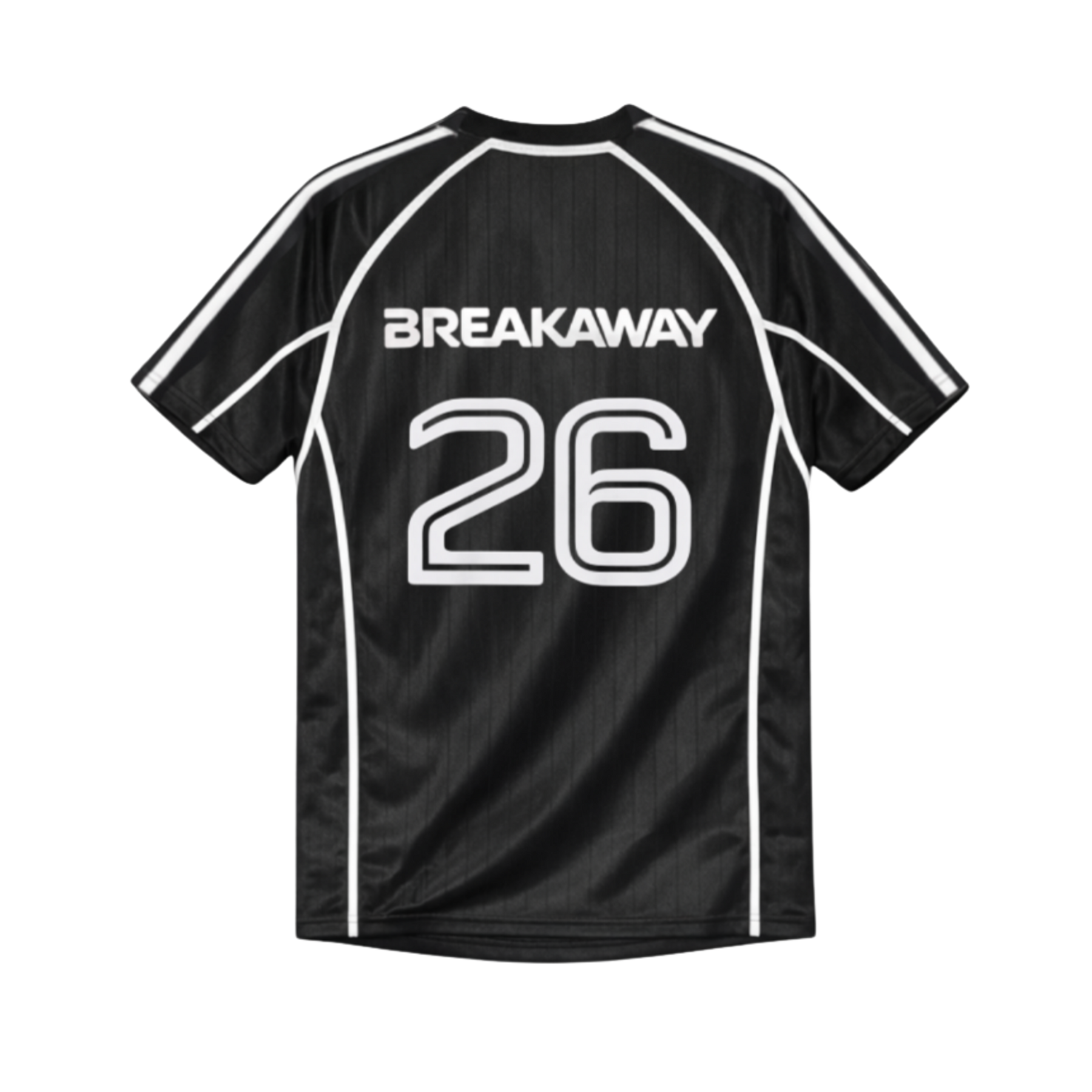 Breakaway Soccer Jersey - Black
