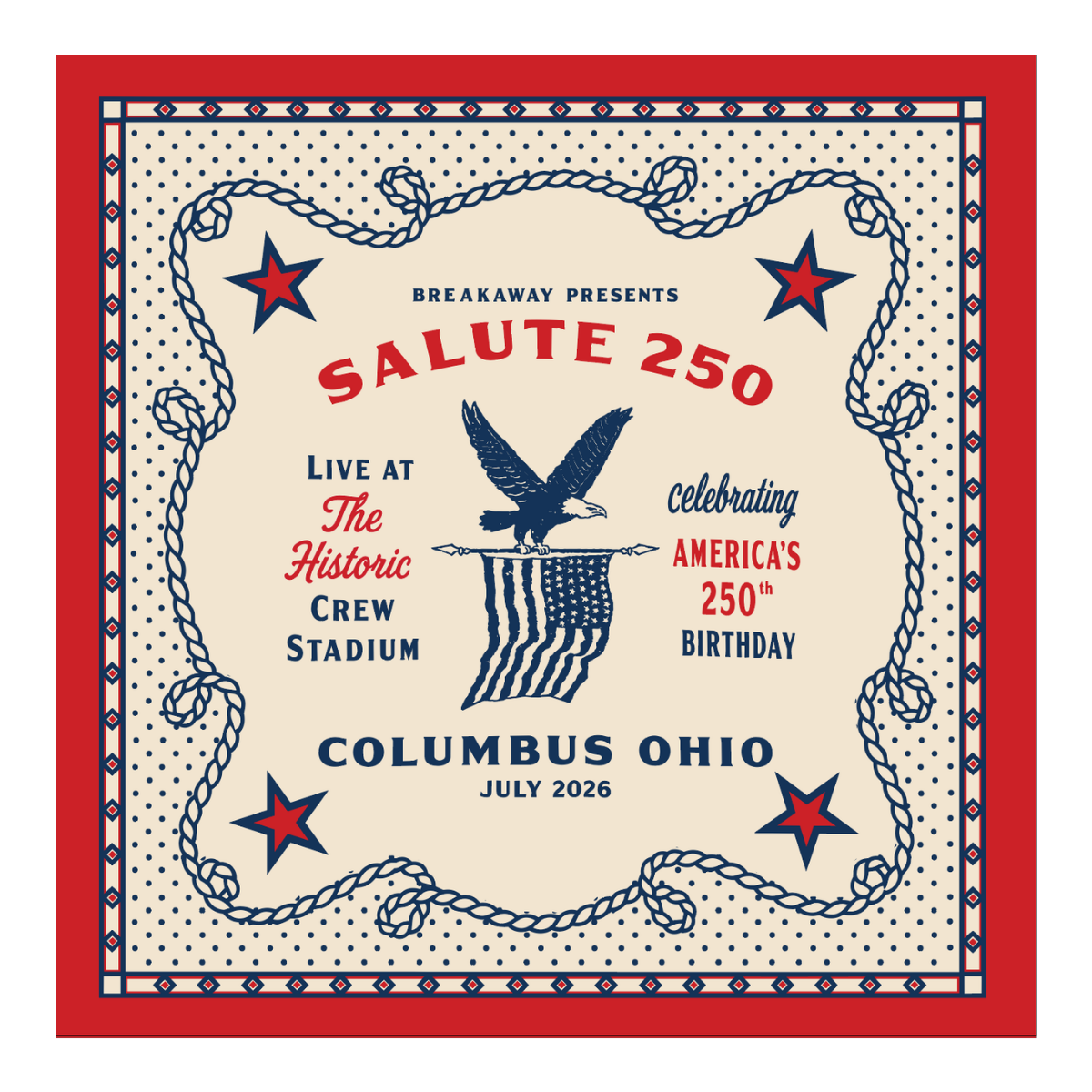 Salute 250 - Red Bandana