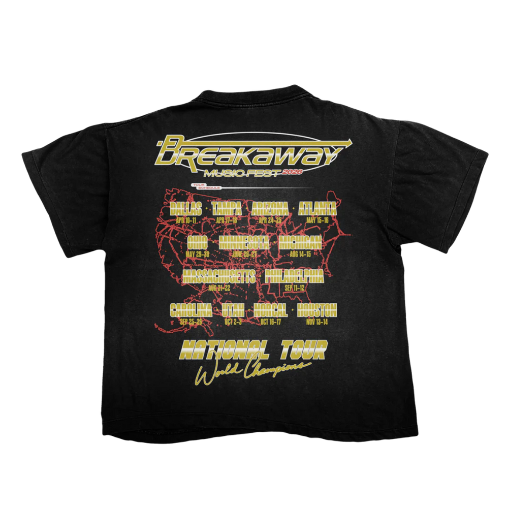 2026 Breakaway Festival Tour Tee