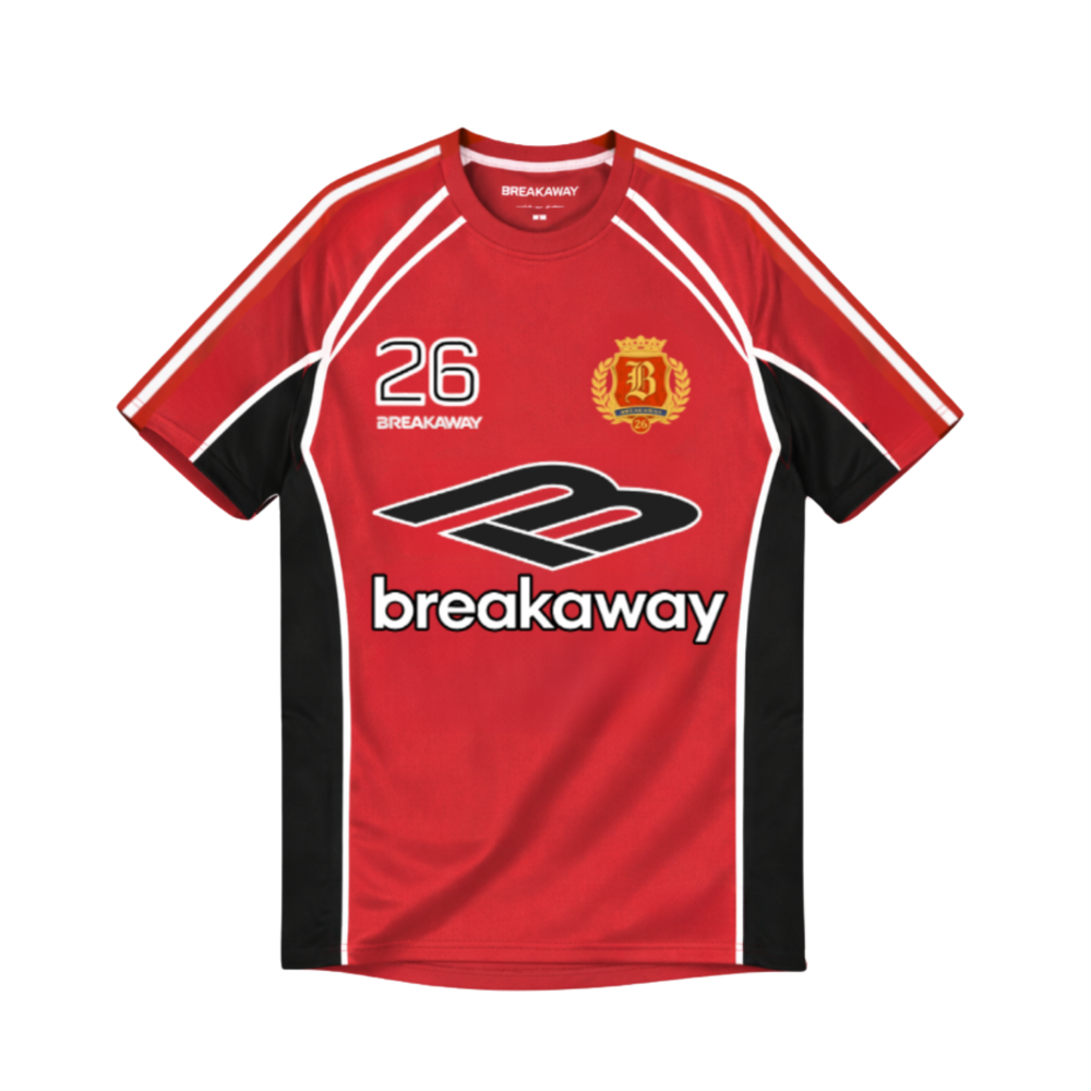 Breakaway Soccer Jersey - Red