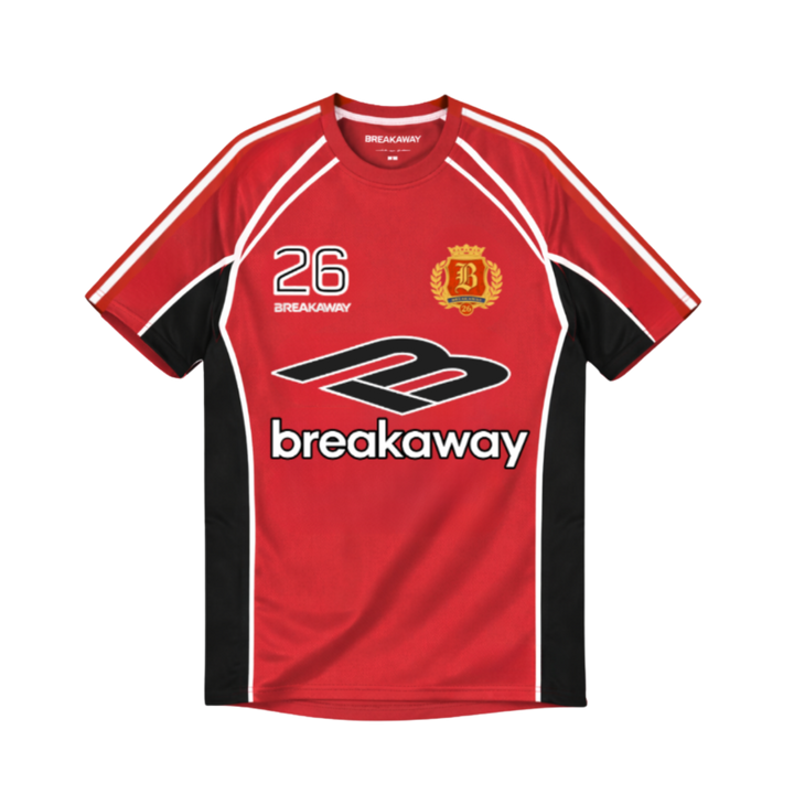 Breakaway Soccer Jersey - Red