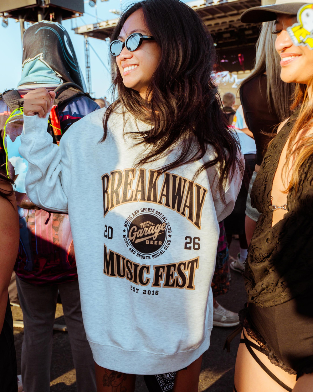Breakaway x Garage Beer Crewneck