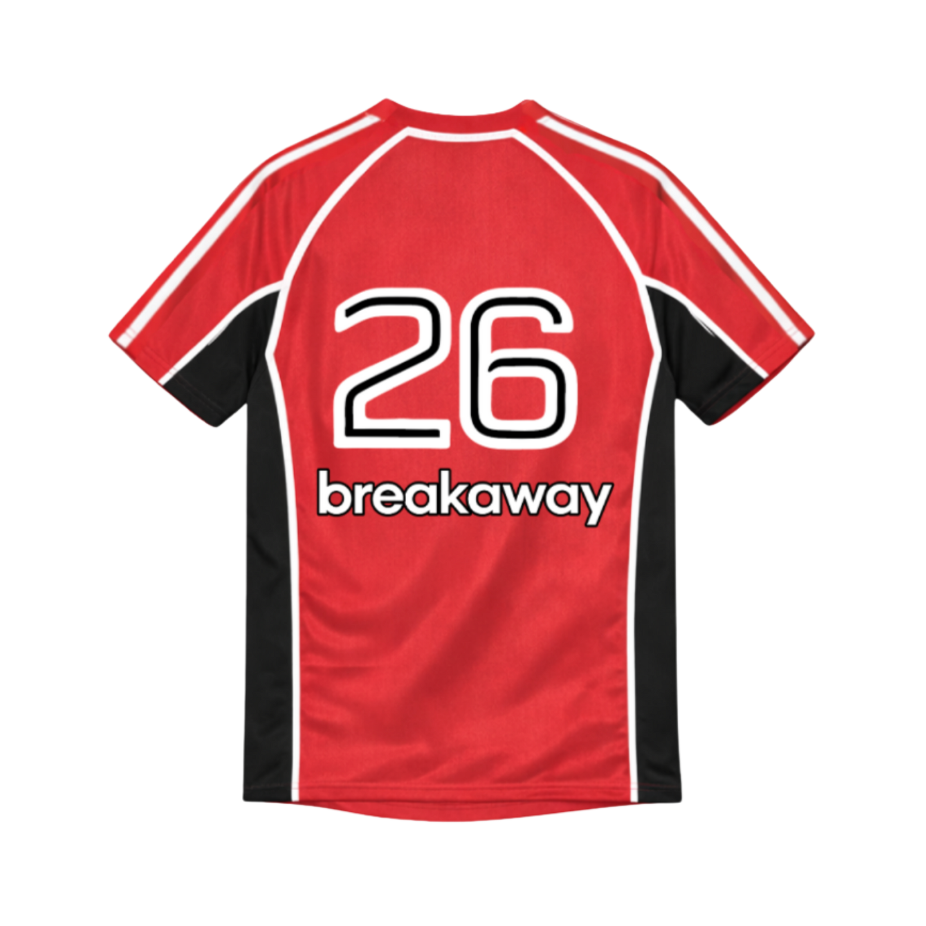 Breakaway Soccer Jersey - Red