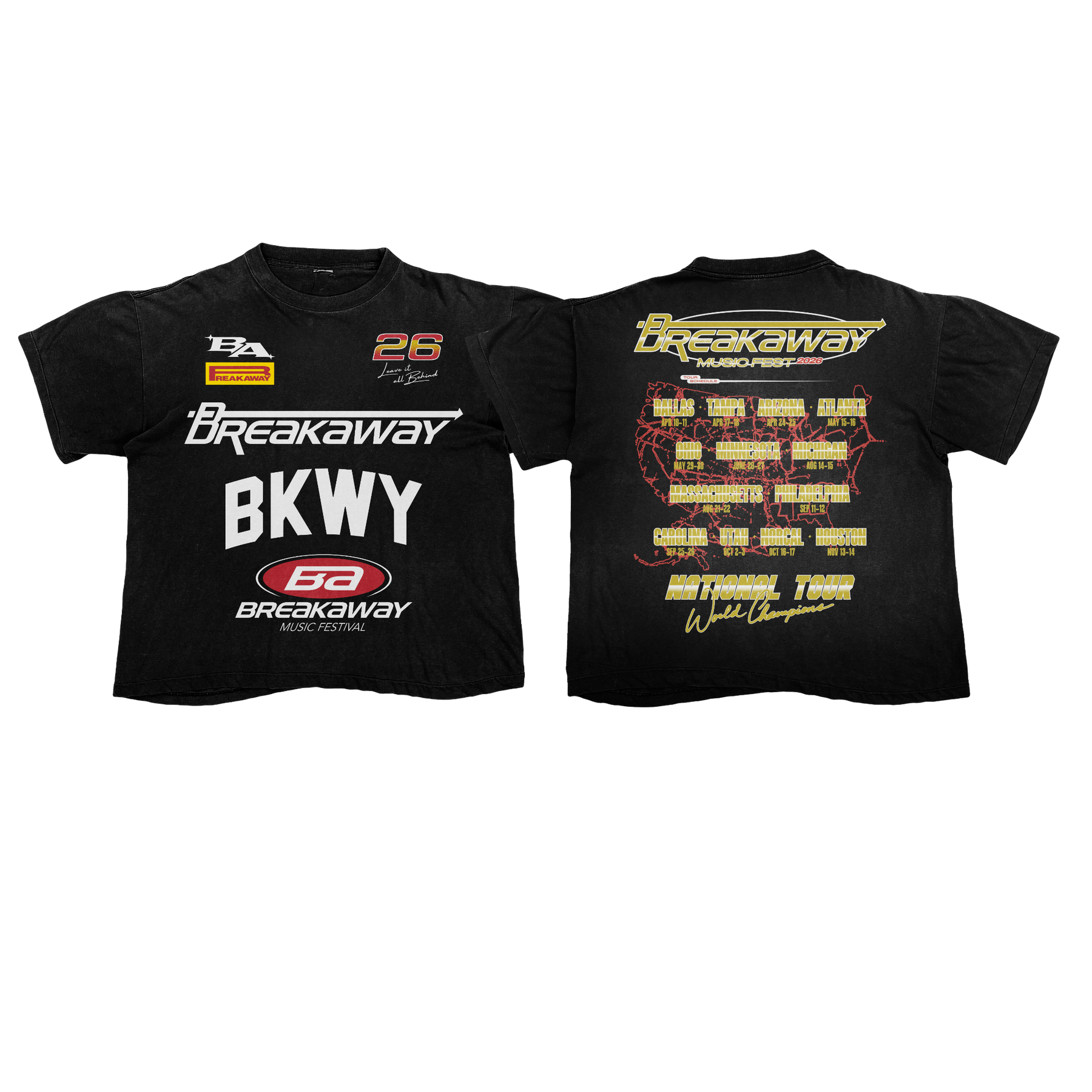 2026 Breakaway Festival Tee - Ships in 2 Weeks