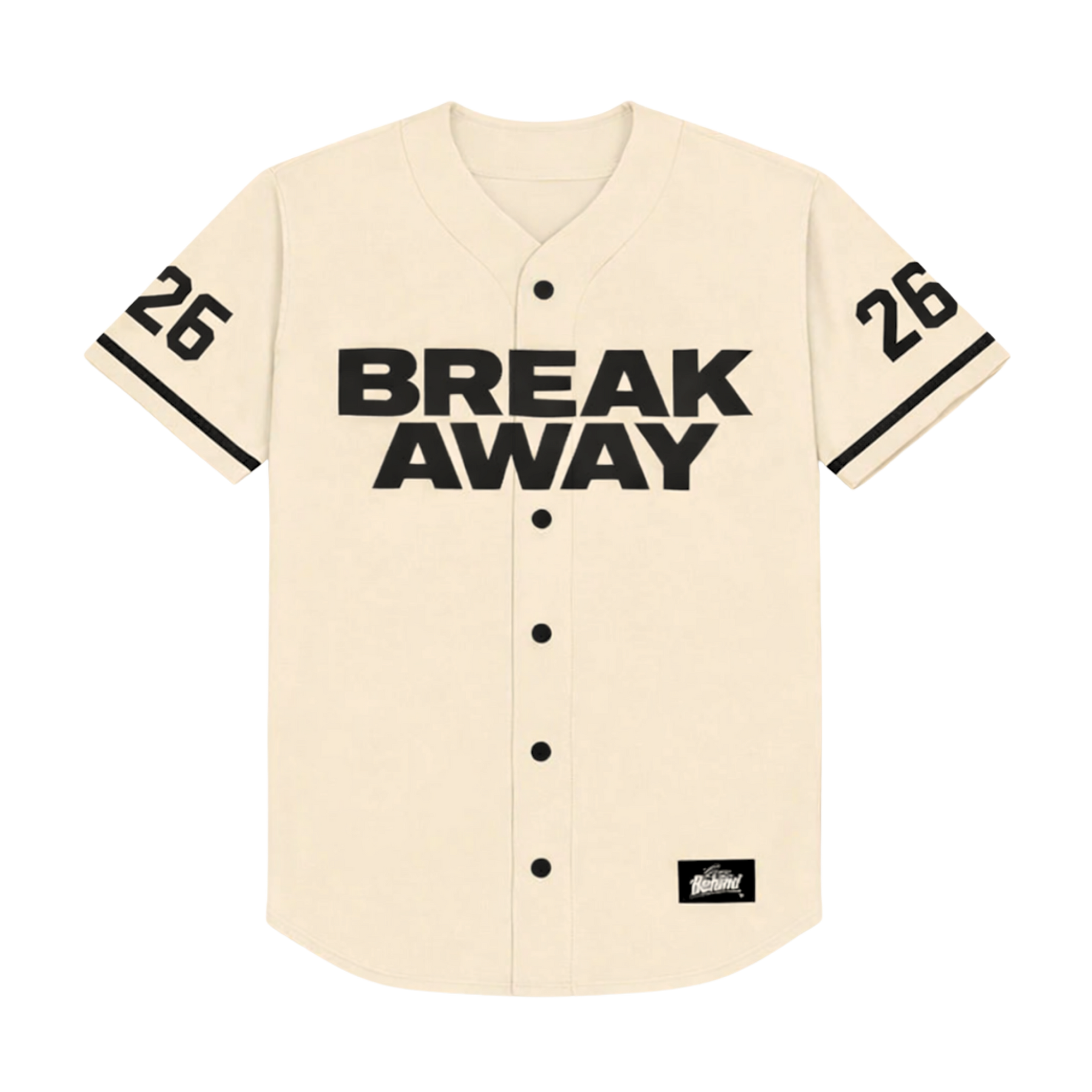 Breakaway Cream Baseball Jersey