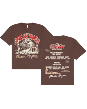 Arizona Lineup Tee - Brown