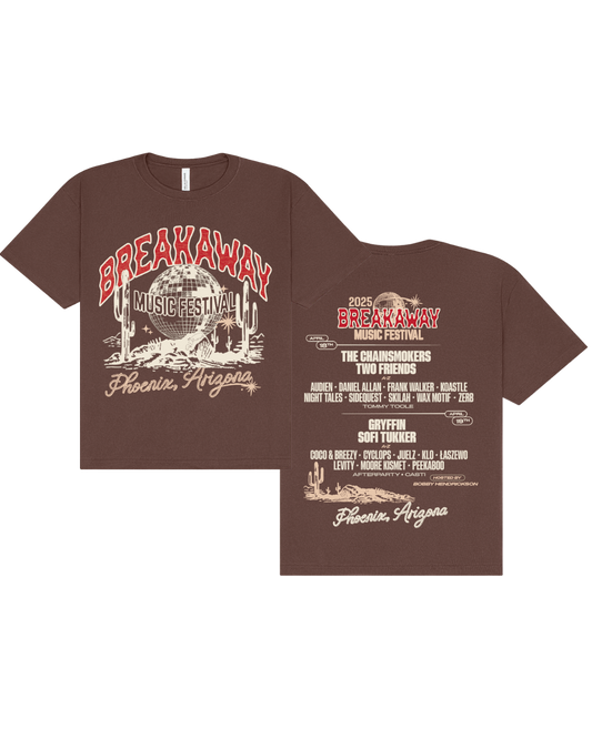 Arizona Lineup Tee - Brown