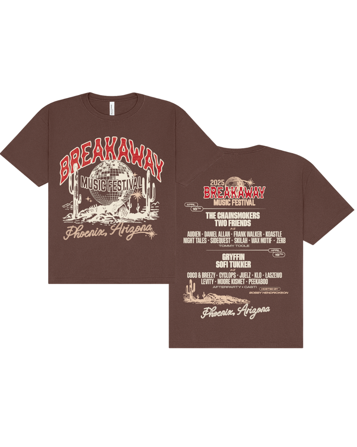 Arizona Lineup Tee - Brown