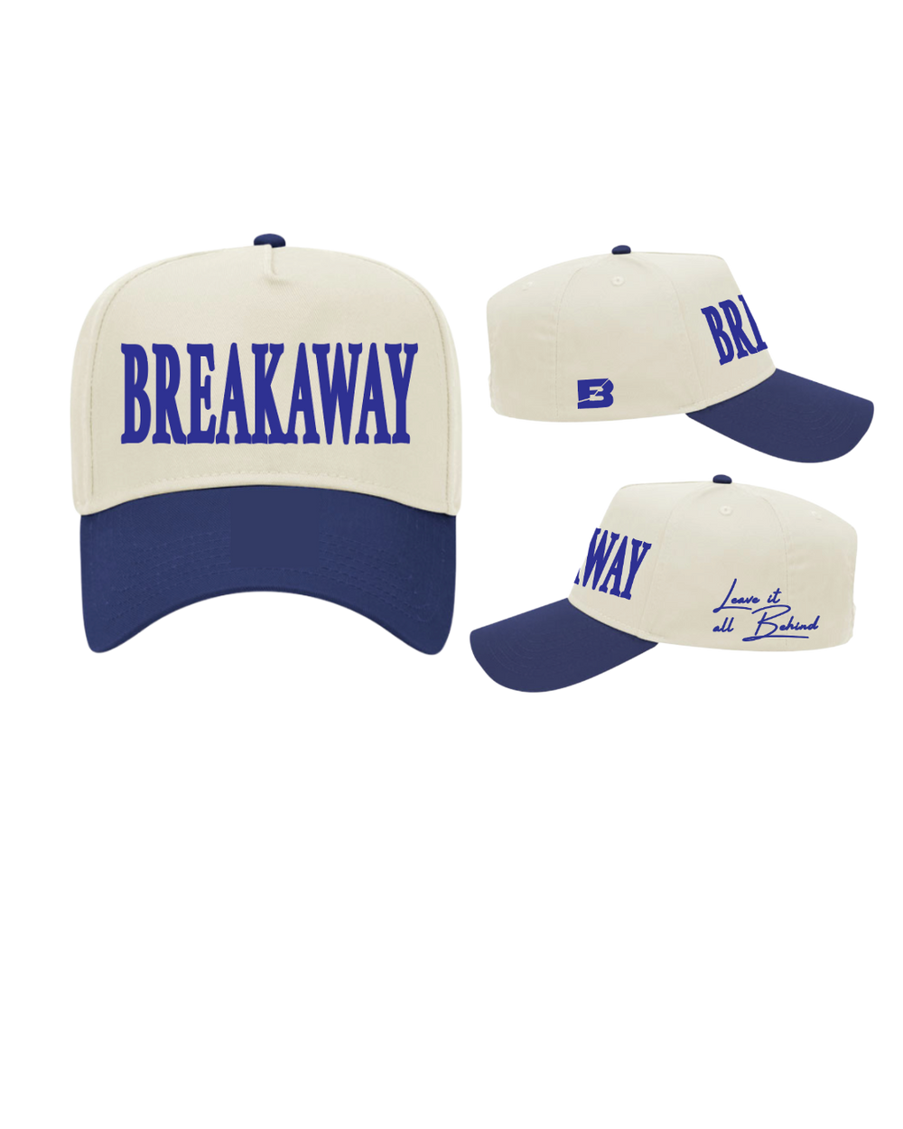 Breakaway Hat (Blue/Natural)
