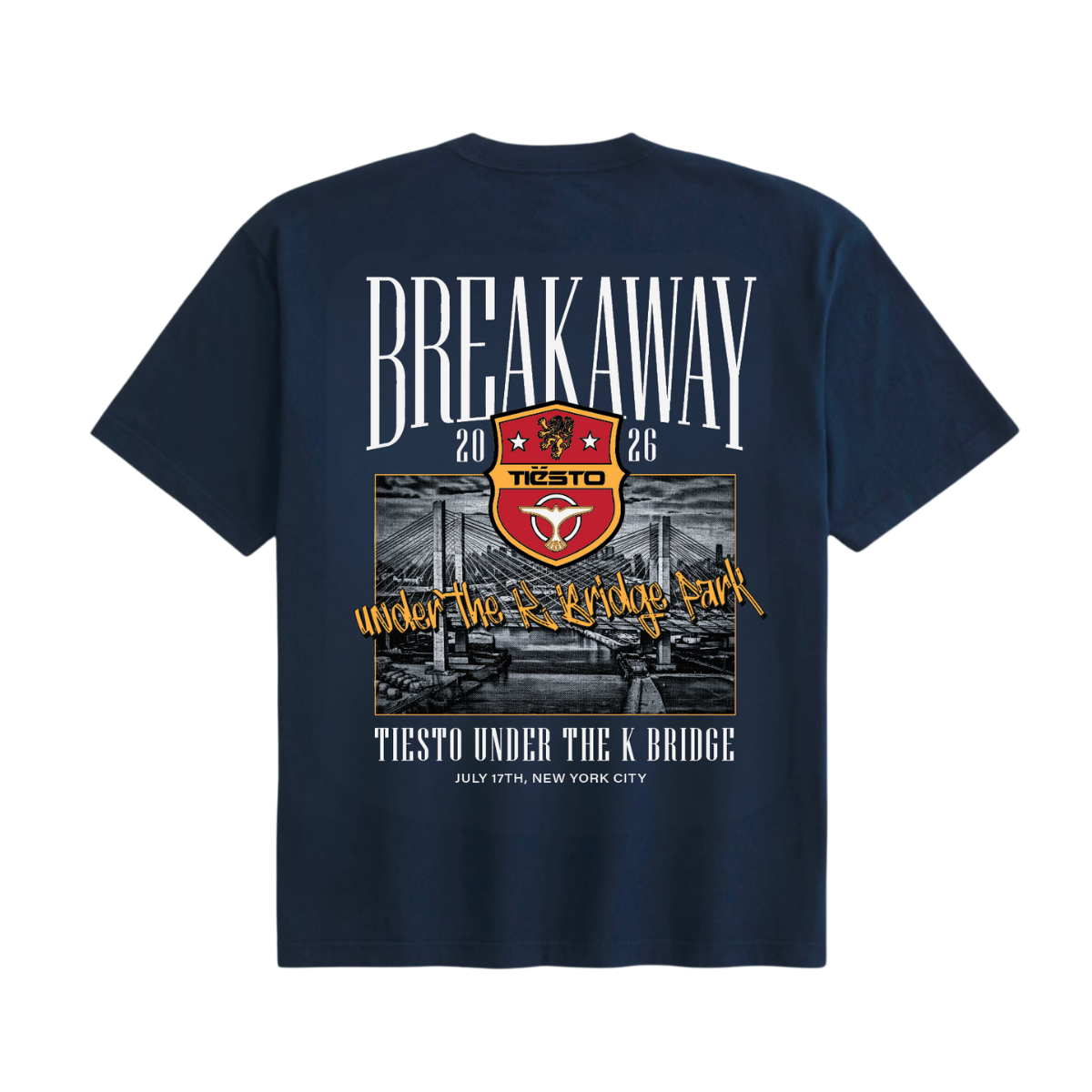 Breakaway x Tiesto NYC Tee - Navy