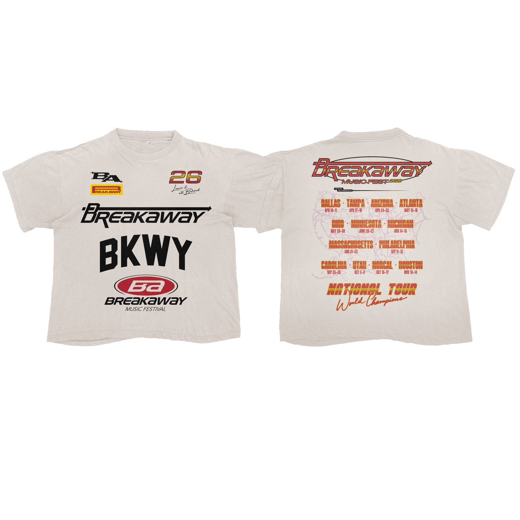 2026 Breakaway Festival Tee - Ships in 2 Weeks