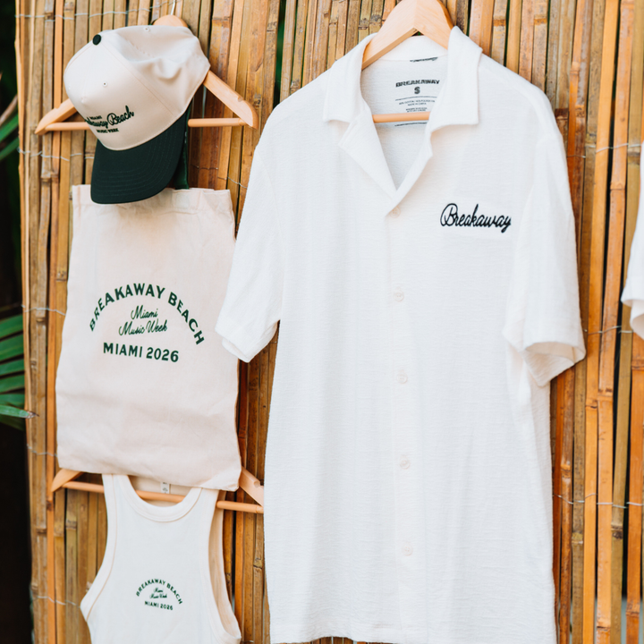 Breakaway Beach Button Up Tee