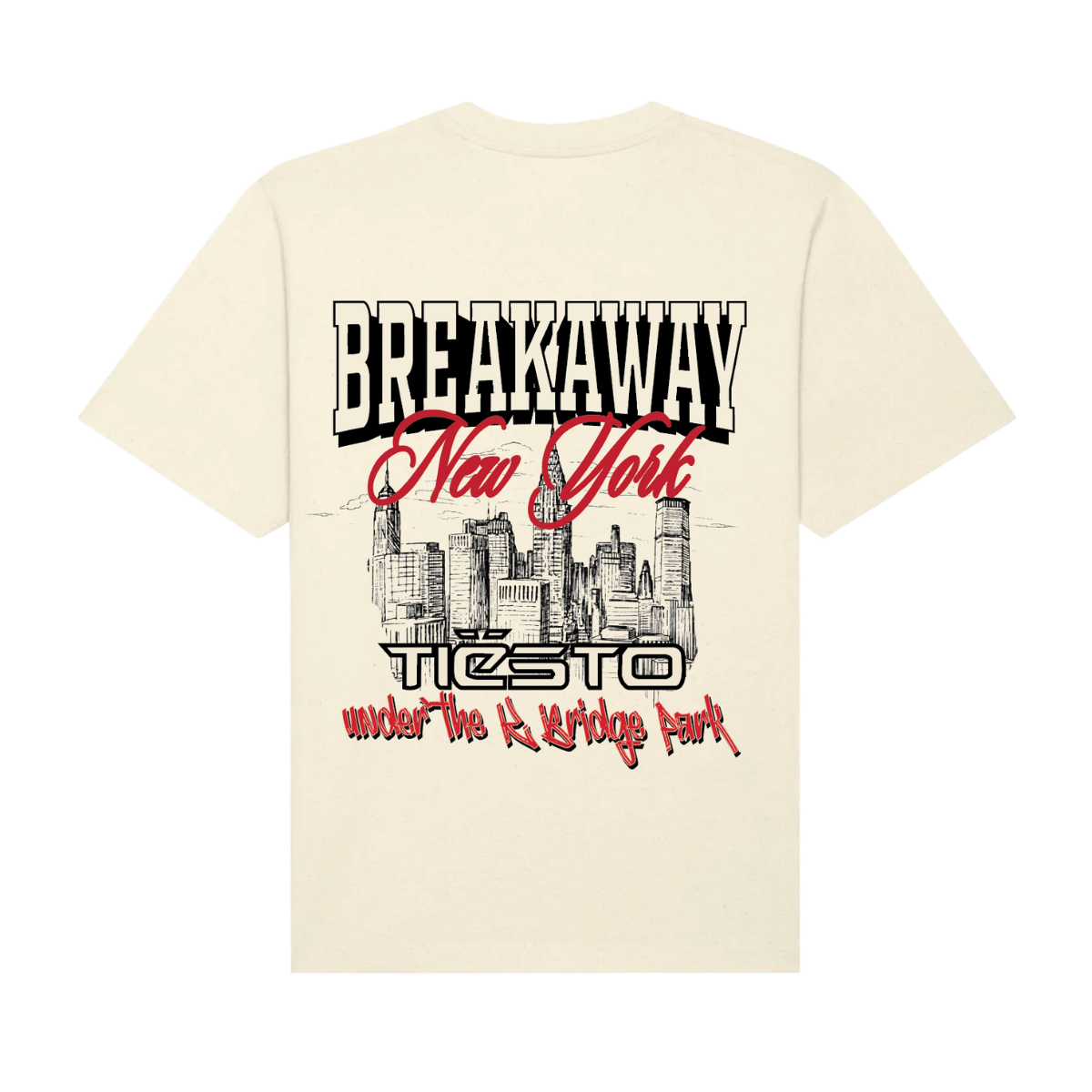 Breakaway x Tiesto NYC Tee - Cream