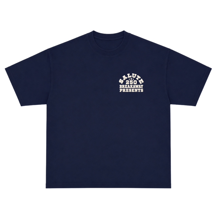 Salute 250 - Navy Tee *SHIPS IN 6 WEEKS*