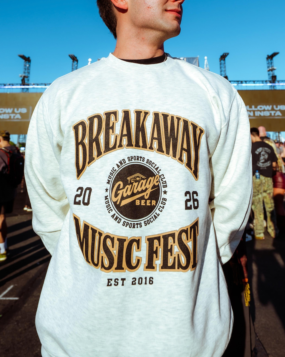 Breakaway x Garage Beer Crewneck