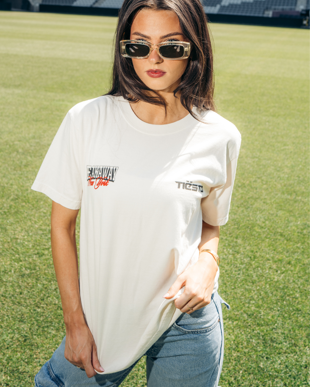 Breakaway x Tiesto NYC Tee - Cream