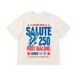Salute 250 - Ivory Graphic Tee *SHIPS IN 6 WEEKS*