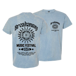2025 Breakaway Festival Tee - Light Blue