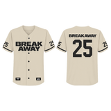 Breakaway Baseball Jersey - Cream