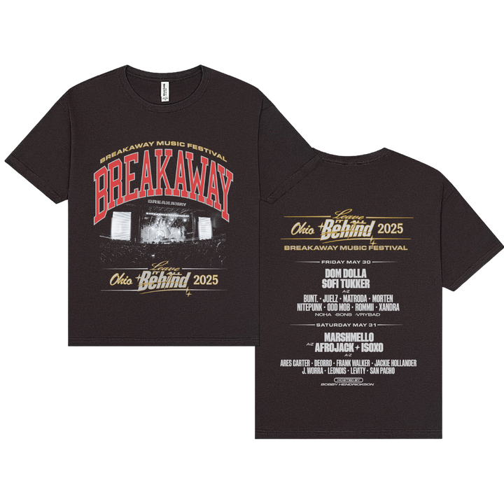 Ohio 2025 Lineup Tee - Black