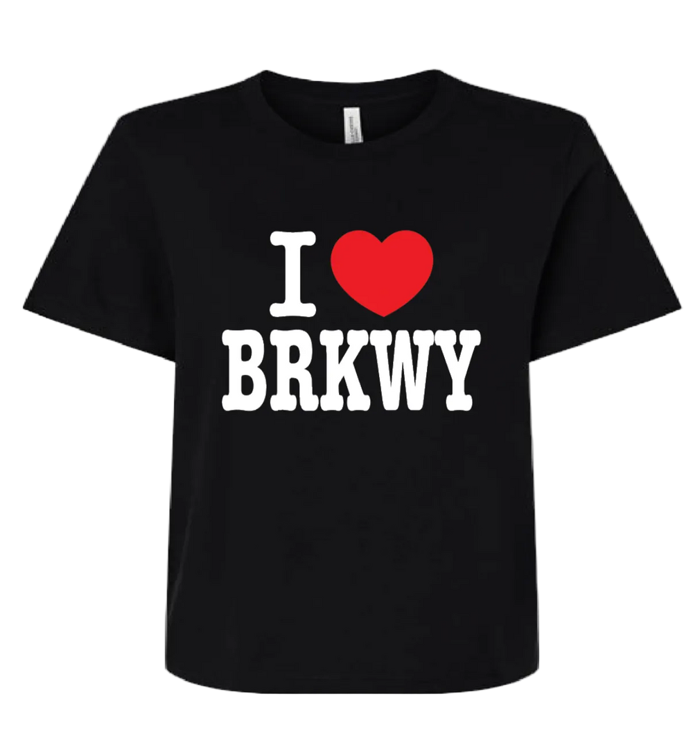I <3 Breakaway Crop Tee - SHIPS IN 4 WEEKS
