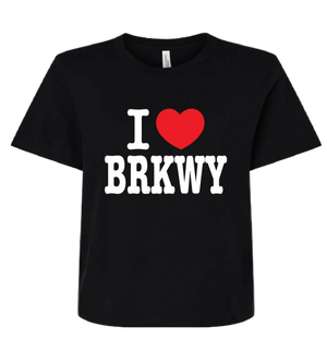 I <3 Breakaway Crop Tee - SHIPS IN 4 WEEKS