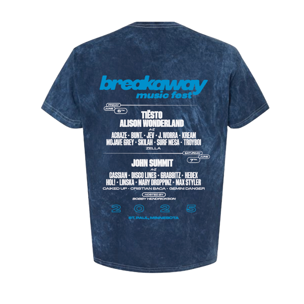 Minnesota 2025 Lineup Tee - Tie-Dye