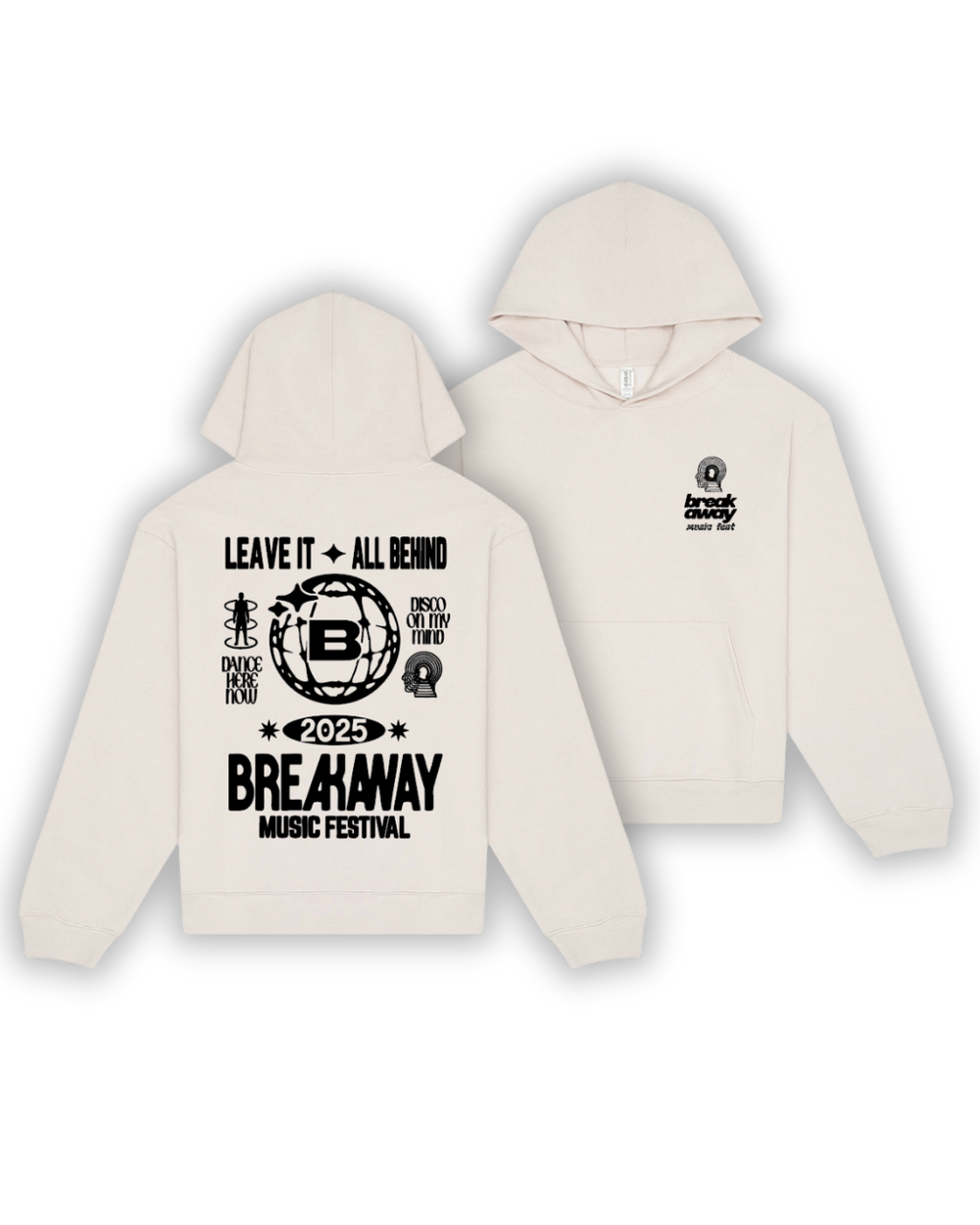 Breakaway Music Festival Hoodie - Sand