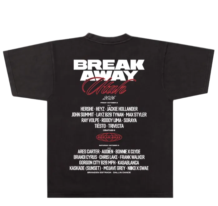 2026 utah lineup tee