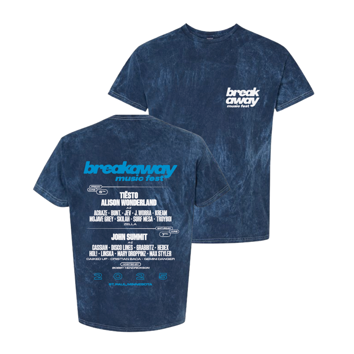 Minnesota 2025 Lineup Tee - Tie-Dye