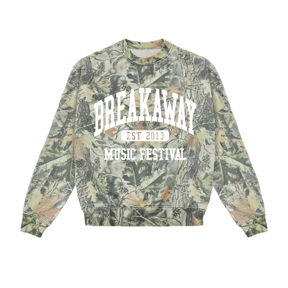Camo Crewneck