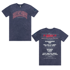 Massachusetts 2025 Lineup Blue Stone Tee