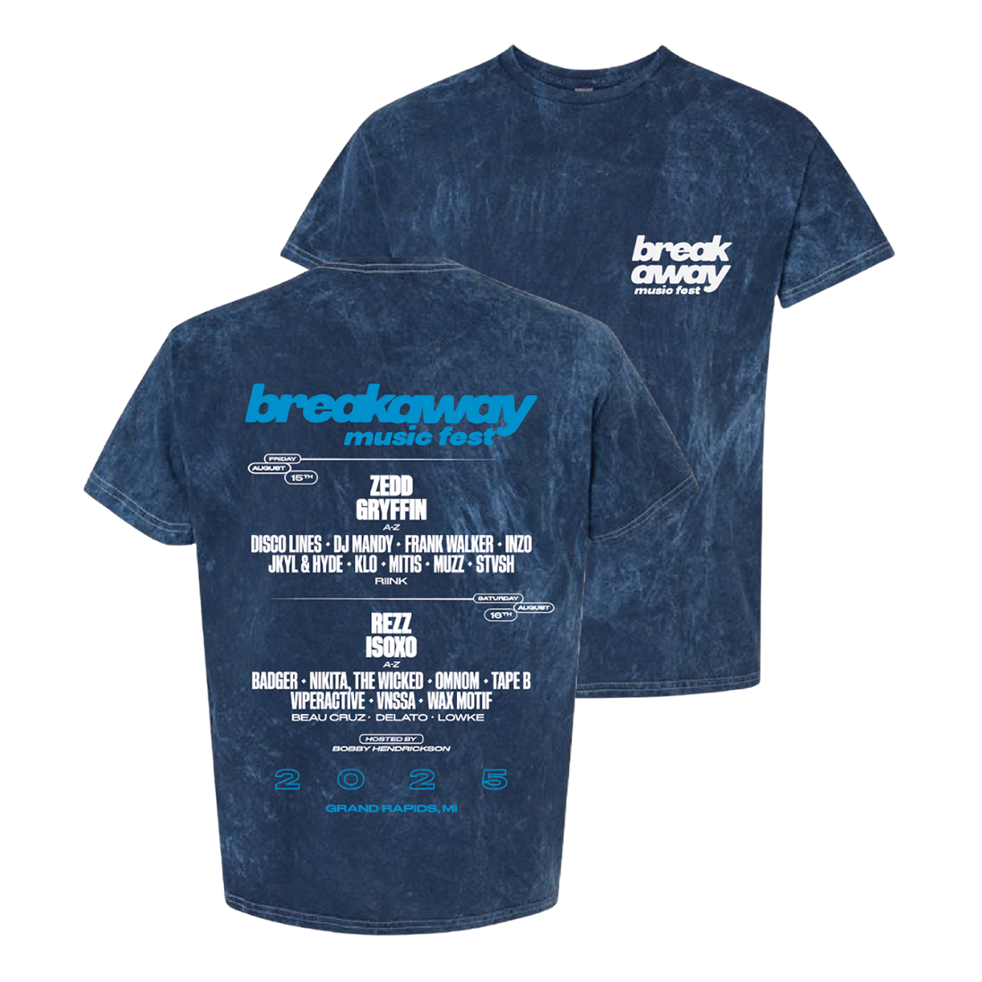 Michigan 2025 Lineup Tee - Ships in 2 Weeks