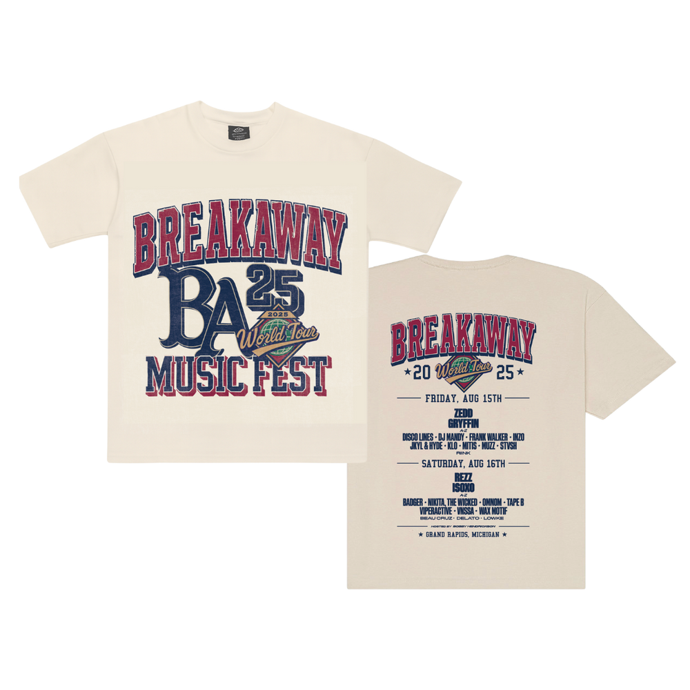 Michigan 2025 Lineup Tee - Cream