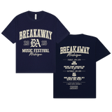 Michigan 2025 Lineup Tee - Navy – Ships in 2 Weeks