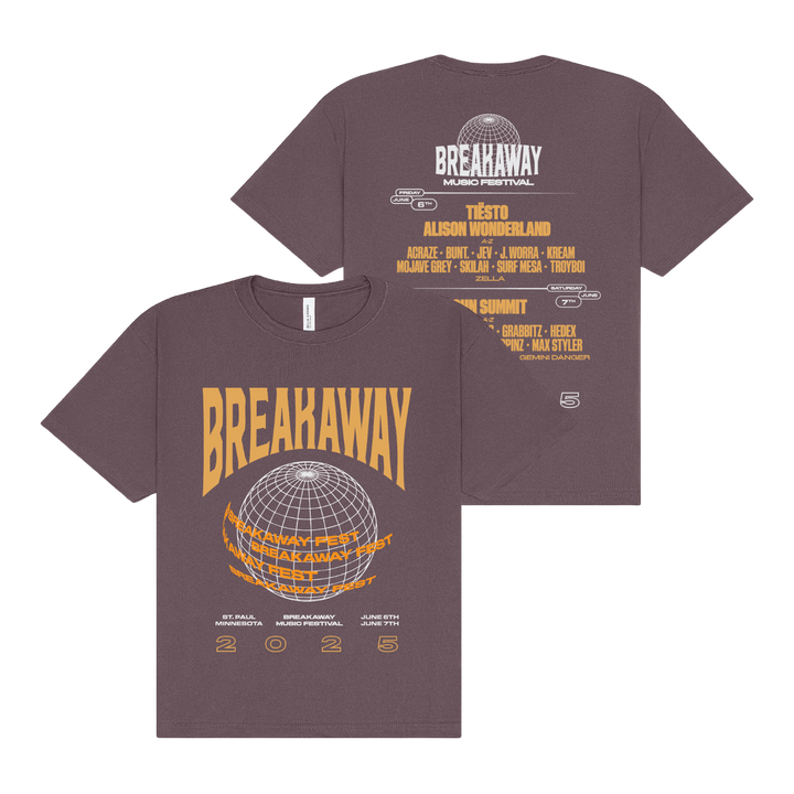 Minnesota 2025 Lineup Tee - Purple