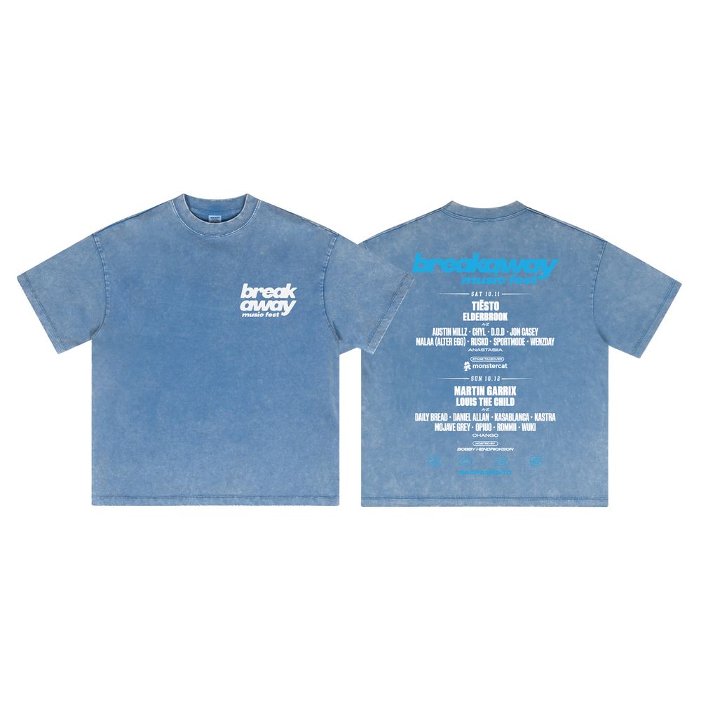 NorCarl 2025 Lineup Tee - Indigo