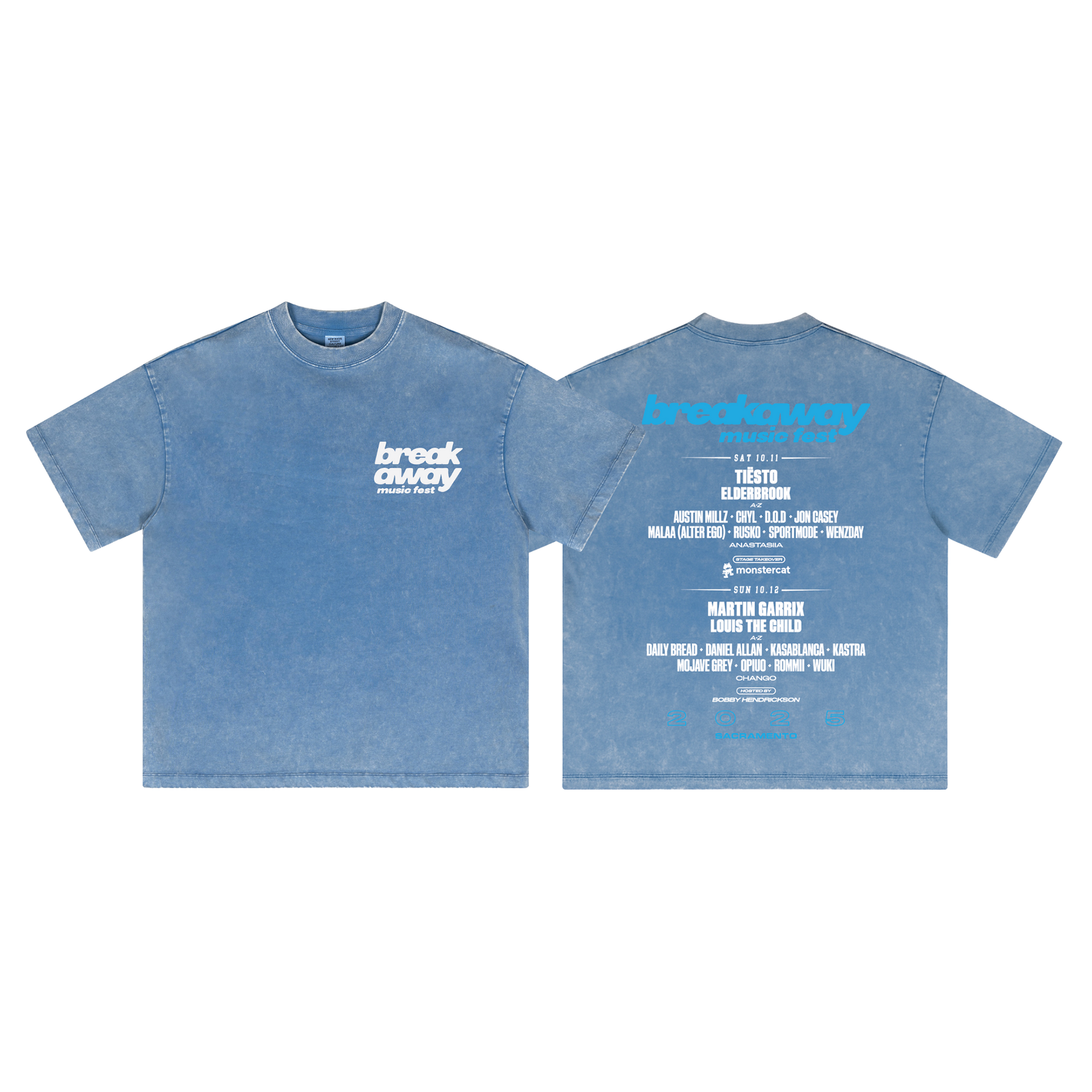 NorCarl 2025 Lineup Tee - Indigo