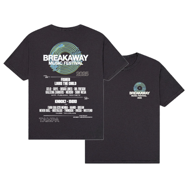 Tampa 2025 Lineup Tee