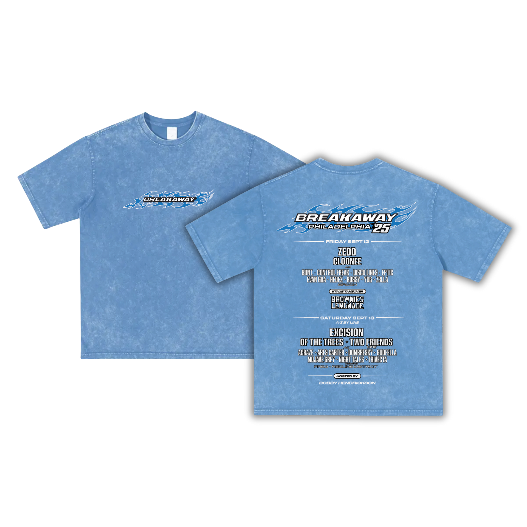 Philadelphia 2025 Lineup Indigo Tee