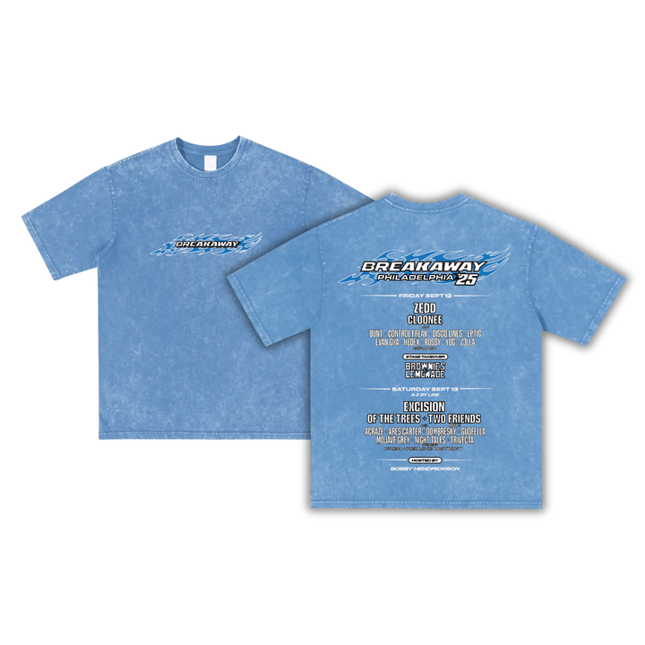 Philadelphia 2025 Lineup Indigo Tee