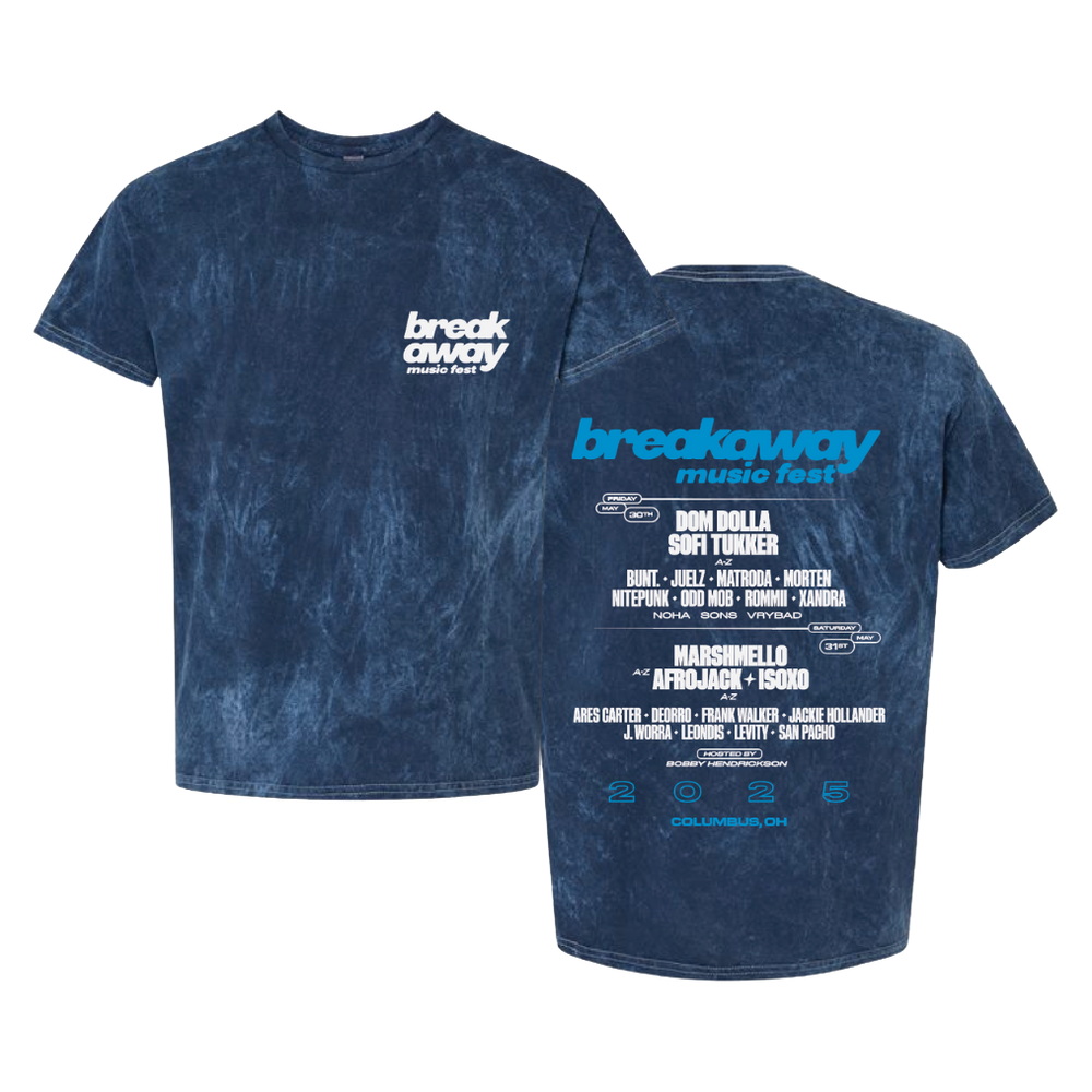 Ohio 2025 Lineup Tee - Tie-Dye